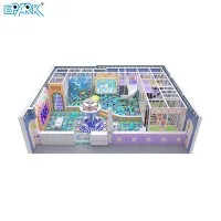 90m² Candy Indoor Playground Цветна детска приключенска зона